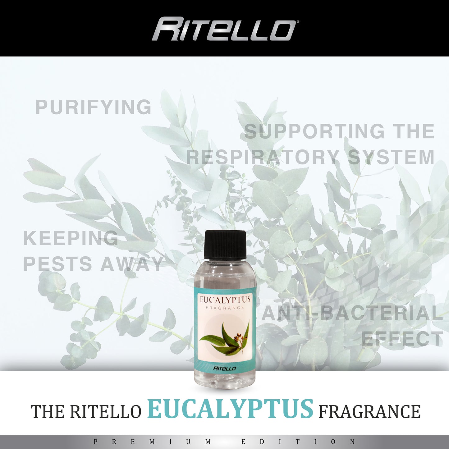 4 Eucalyptus Ritello Fragrances 4 x 50ml